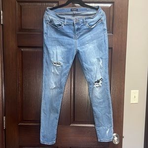 Judy blue Skinny distressed jeans